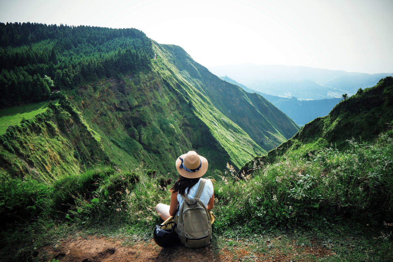 The mountains of Sao Miguel