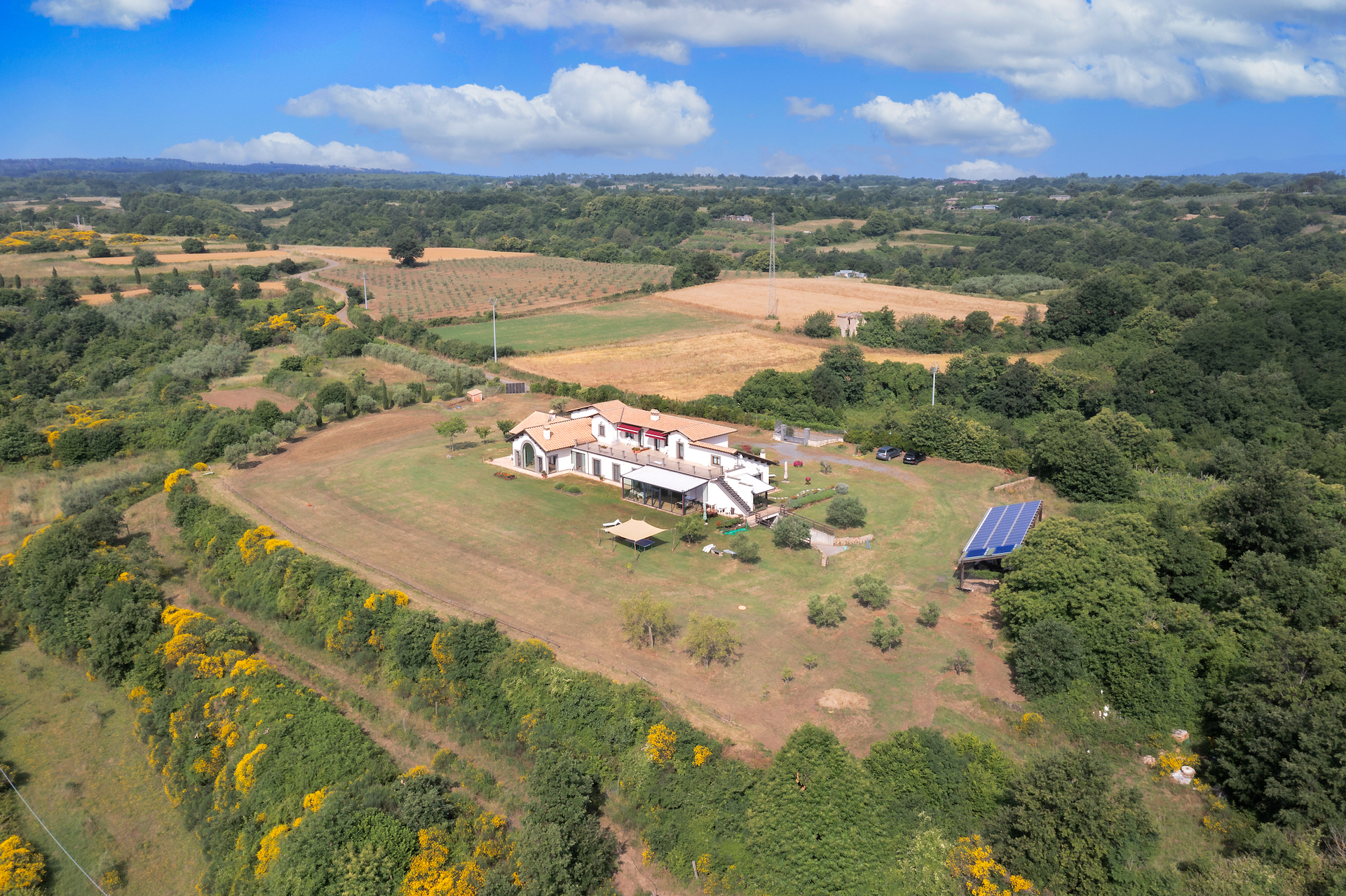 Pian del Grano Hotel view